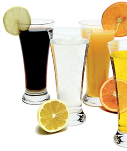 serving drinks